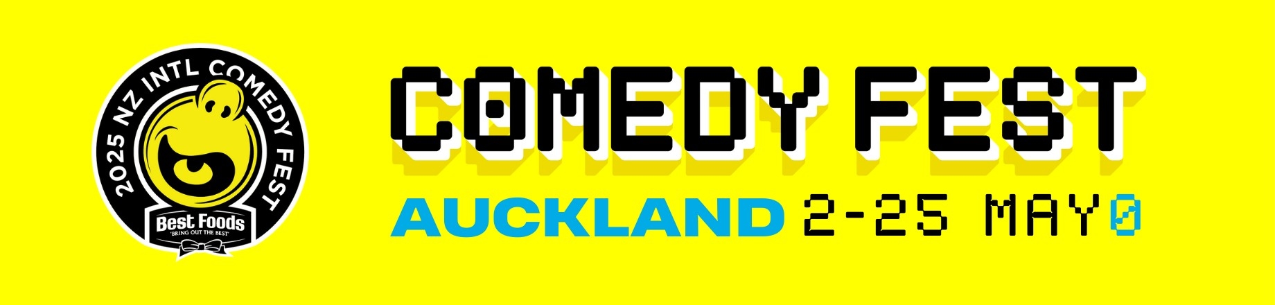 AUCKLAND - 2025 NZ Intl. Comedy Festival with Best Foods Mayo