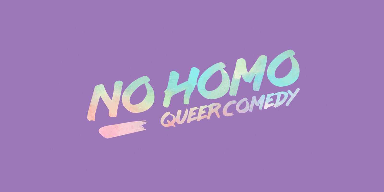 No Homo: Queer Comedy