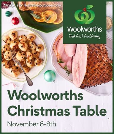 Woolworths Christmas Table