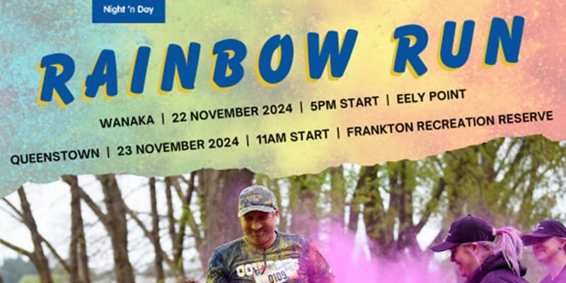 Night 'n Day Wānaka Rainbow Run